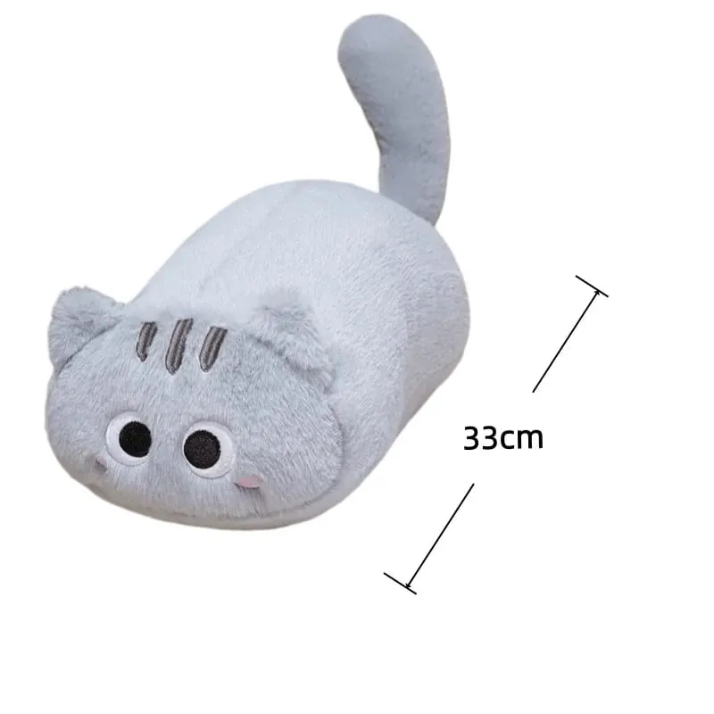 33cm Cat Plush Cushion Adorably Cat Stuffed Pillow Kawaii Throw Pillow Home Decor Toys Soft Sofa Cushion Creative Birthday Gift — image 10
