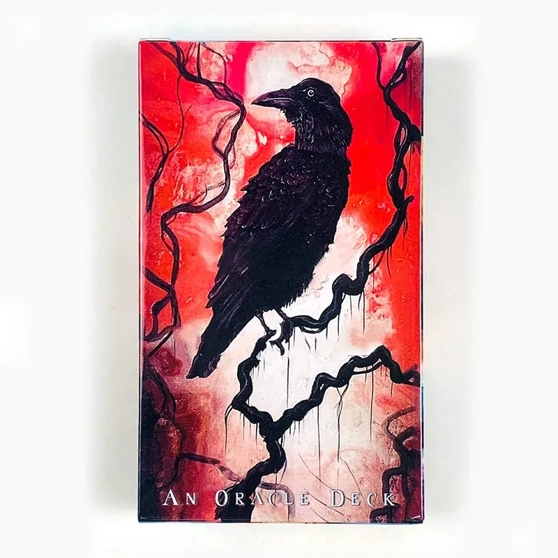 Exquisite Oracle Deck A 53 Cards Oracle Deck With Featuring Surreal & Fantasy Raven Art Perfect For Divination & Gift Giving