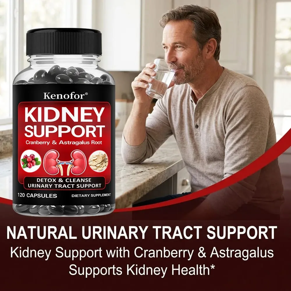 Kidney Support Supplement - with Cranberry for Normal Urinary Tract Health and Bladder Health Healthy Kidney Function — image 5