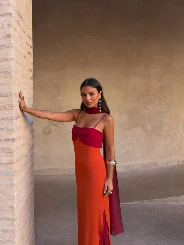 Solid Color Strapless Ribbon Women Summer Dress Sexy Sleeveless Backless High Waist Slim Maxi Vestidos 2026 Lady Vacation Outfit