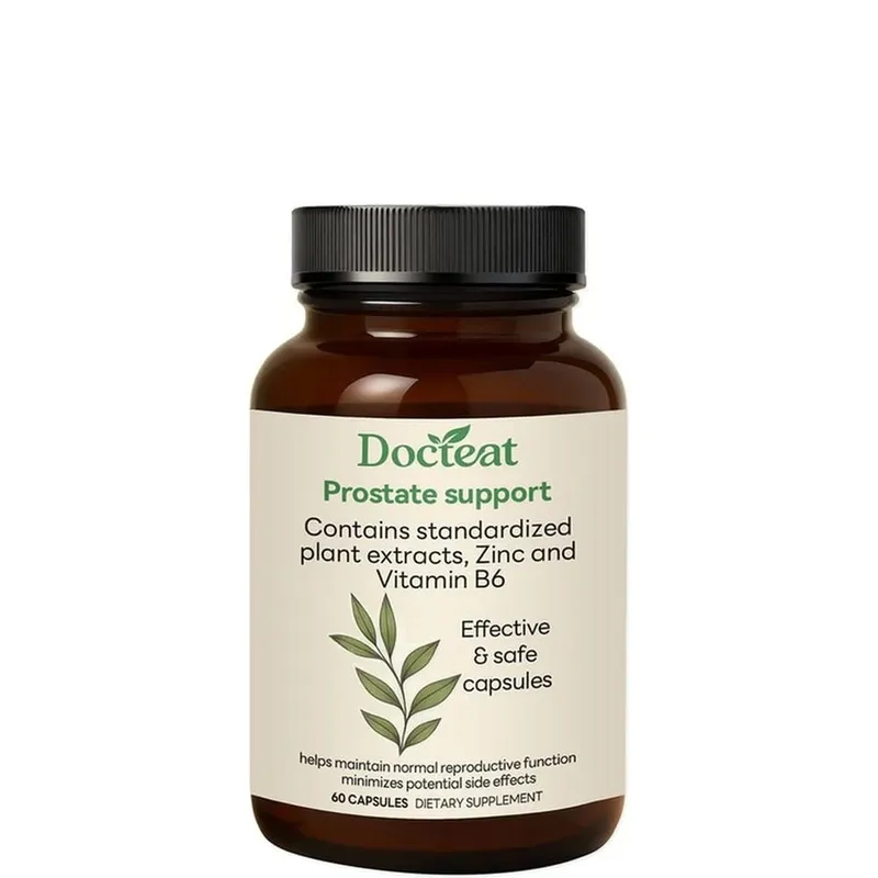 Prostate Support Capsules with Zinc and Vitamin B6 Saw Palmetto and Stinging Nettle Extracts for Support 60 Capsules