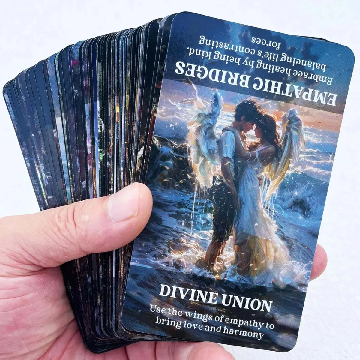 Clarifying Love Situations Oracle Cards Twin Flame Shadow Work Deck Soul Partner Relationship 56 Cards Ages 13+ — image 4