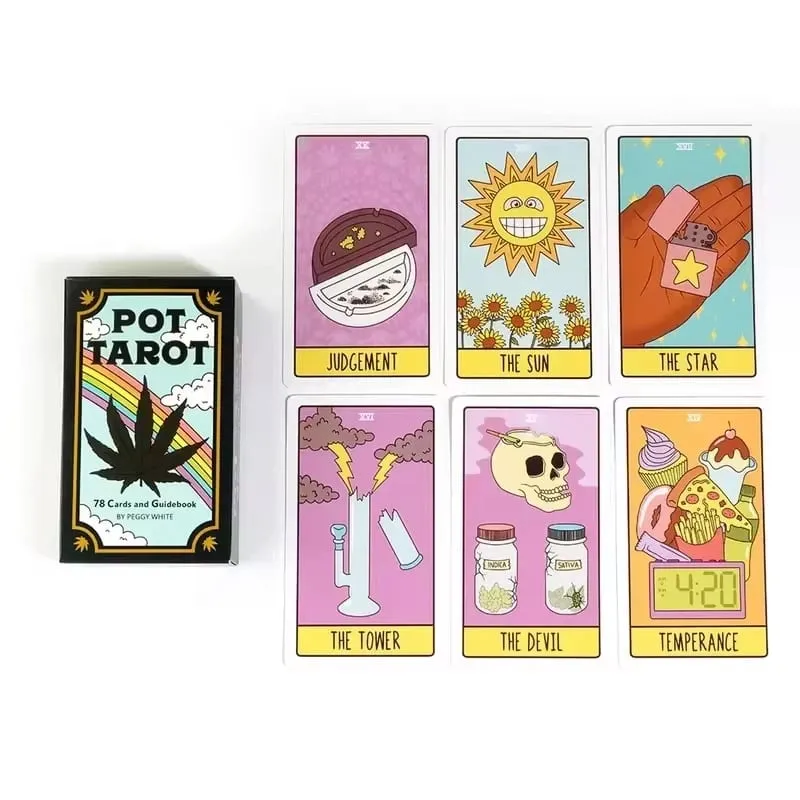 Tarot Oracle Card Leisure Fortune Divination 78 Deck Chess Card Game Party Entertainment Pocket Size Travel Version For Friends — image 4