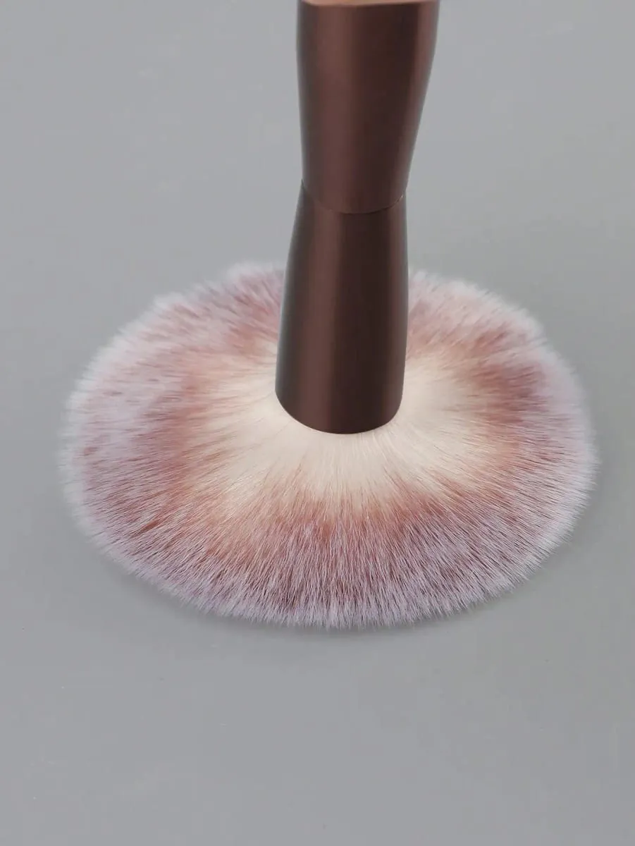 1/2 Face Makeup Brush Set Dual-Ended Makeup Brushes For Foundation Contour Powder Blush Highlighter And Concealer — image 5