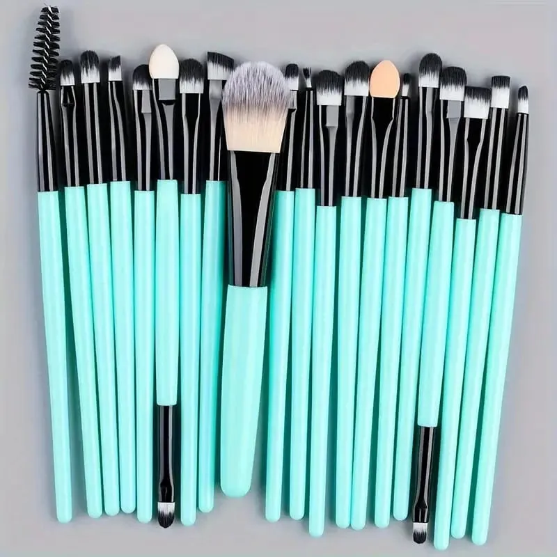 Makeup Brushes Set Premium Synthetic Kabuki Foundation Concealers Powder Blush Blending Face Eye Shadows Brush Set — image 12