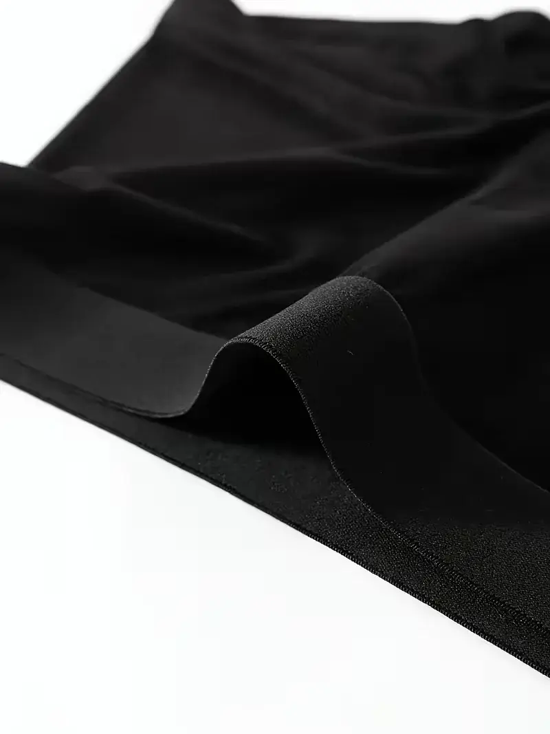 4Pcs Men's Bamboo Fiber Boxer Briefs Ultra Soft Breathable Elastic Waist Underwear Antibacterial Moisture-Wicking Underpants — image 5