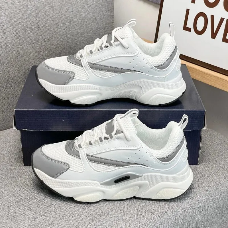 Brand Men Casual Shoes Thick Sole Breathable Fashion Sneakers Soft Male Walking Shoes Zapatillas Hombre Size 46 Luxury Mens Shoe