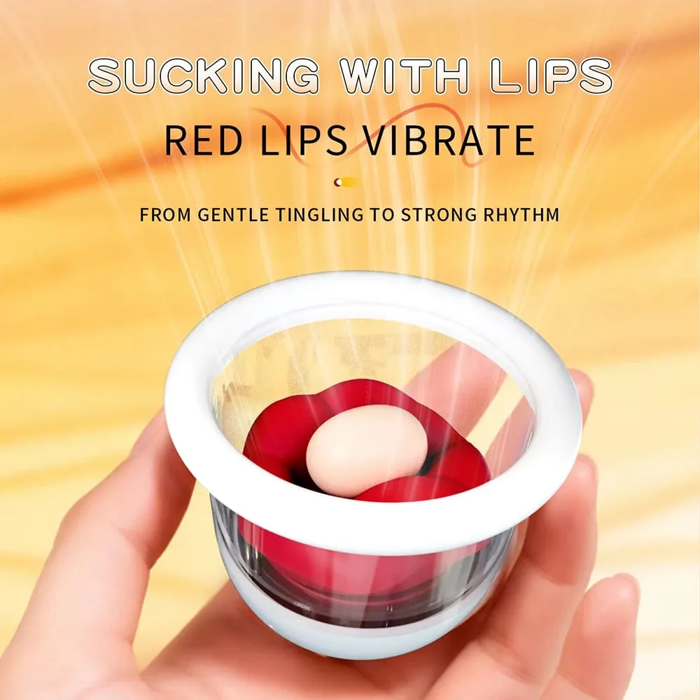 Greedy Double-cup Sucking Vibration Breast Pump Breast Massager Chest Masturbator Nipple-licking Suction Cup Adult Sex Toys — image 3