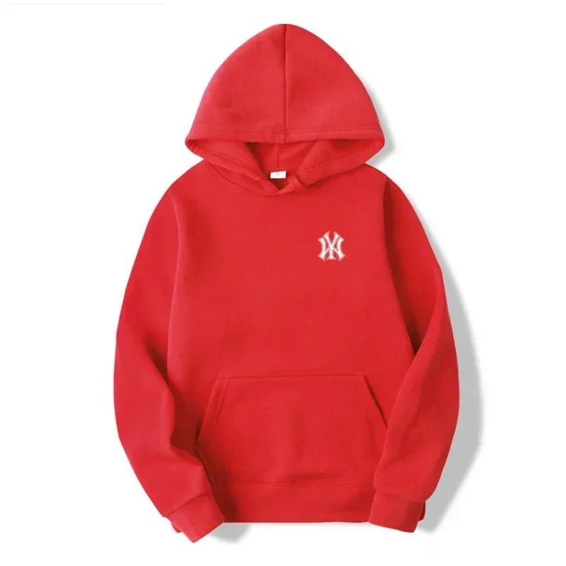 Men's and Women's Casual Fashion Trend Fleece Hooded Hoodies Spring Fall Outdoor Sweatshirt Popular Font Print Pullovers Coat — image 19