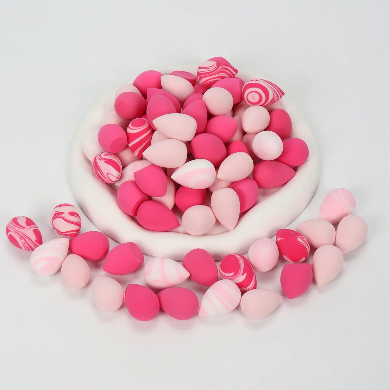 10/20/30/50/100Pcs Mini Makeup Sponges Expand When Exposed to Water Can Be Used Both Wet and Dry Suitable for All Skin Types — image 6