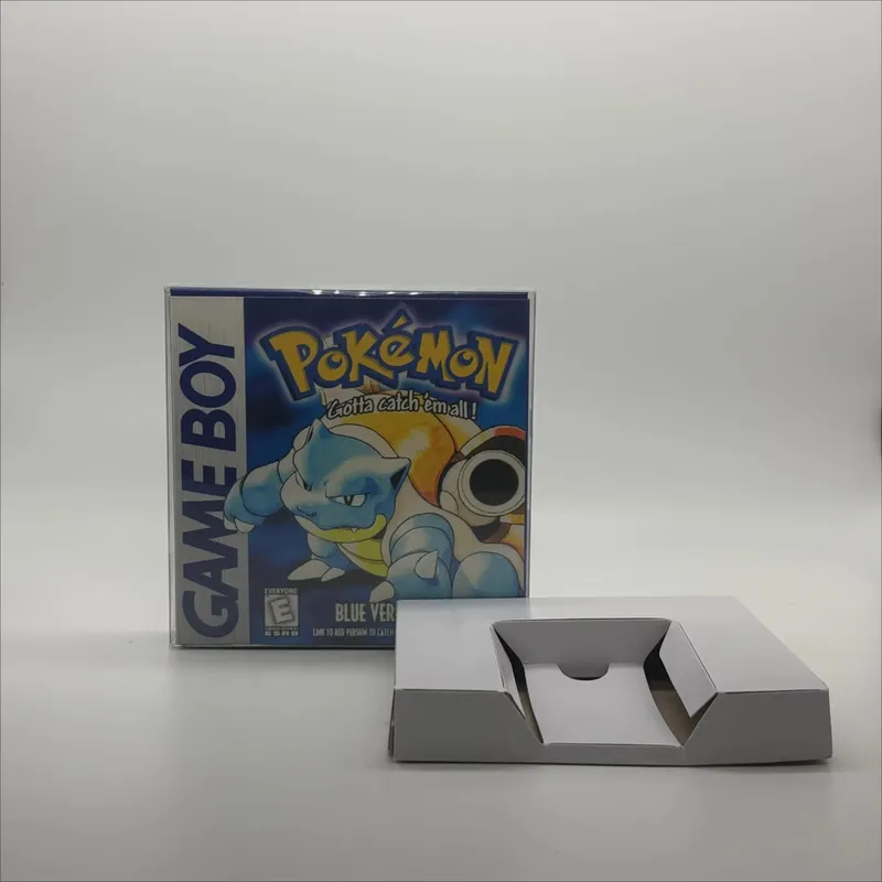 Pokemon Series Blue/Crystal/Gold/Green/Red/Silver/Yellow GBC Game in Box with Manuals for Video Game Cartridge USA Version — image 7