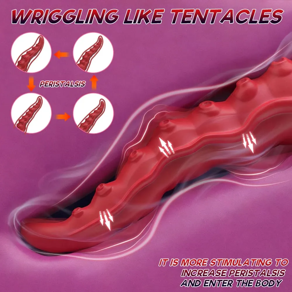 Animal Octopus Long Anal Plug Anal Vaginal Expansion Masturbator Female Orgasm Tentacle Dildo Sex Toys G-Spot Stimulation Penis
