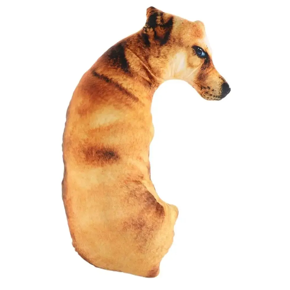 Hound 3D Lifelike Animal Throw Pillow Soft Dog Pillow Creative Cushion Home