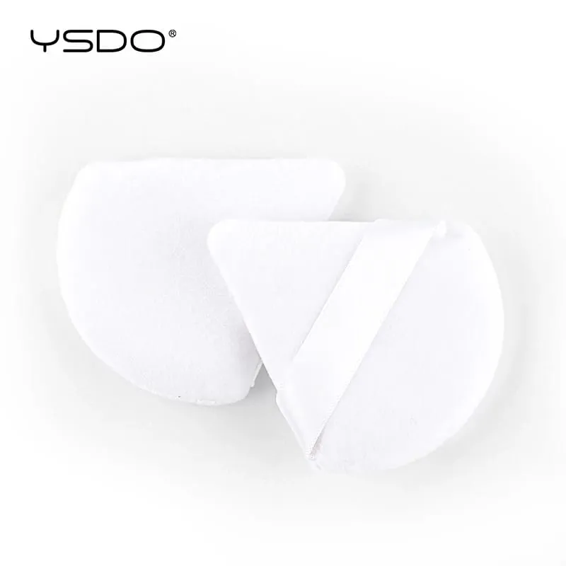 1/2/3/6 PCS Triangle Powder Puff For Loose Powder Cosmetic Foundation Puff Makeup Tool Reusable Sponge Washable Soft Powder Puff — image 4
