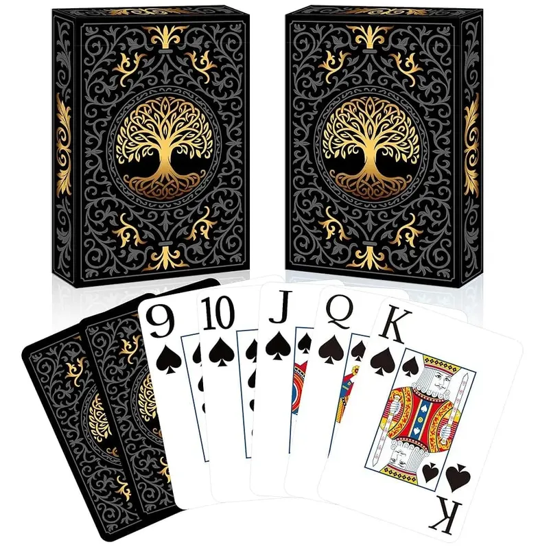 2 Pack Playing Cards | Large Print Playing Cards | Easy to Shuffle Premium Poker Cards for Card Games Family Game Night Table M — image 11