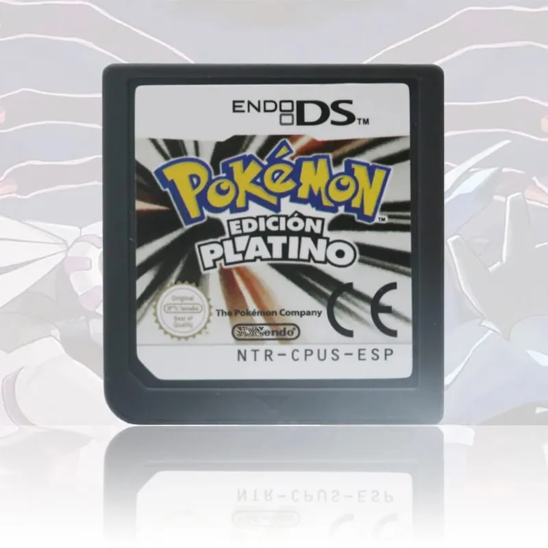NOE/ESP/ITA/FRA/USA/EUR/AUS Version Pokemon HeartGold SoulSilver Platinum Diamond PearlVideo Game Card For DS 2DS 3DS Console — image 4