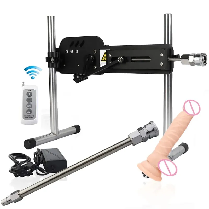 Dildo-120W Automatic Dildo Machine 3-15cm Super Silent Masturbation Dildo Sex Machine Adult Couple Sex Toy Female Male Sex Toy