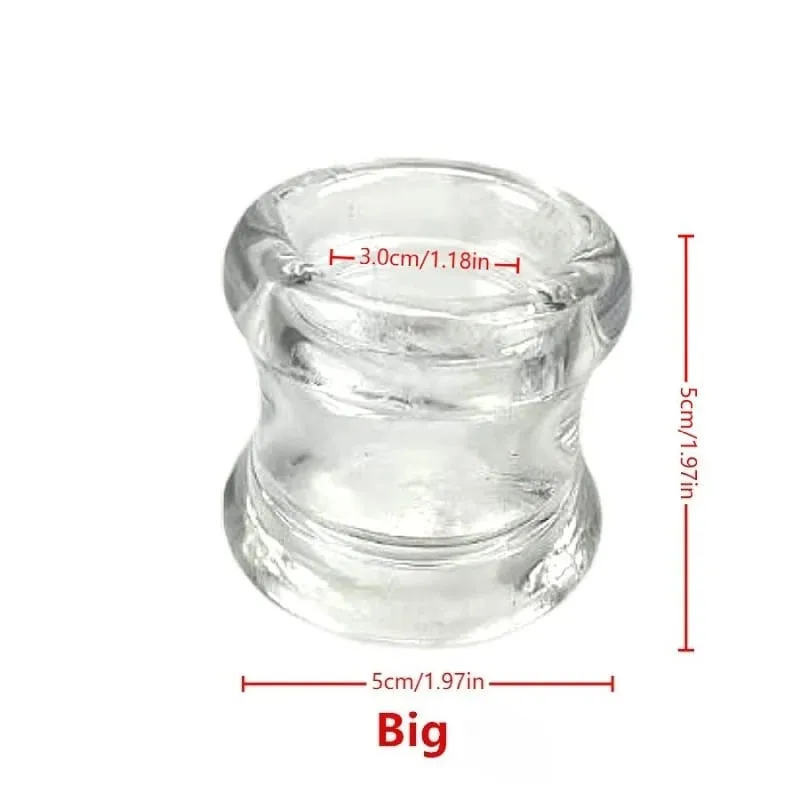 Stretcher Penis Rings Enlarger Erection Silicone Sleeves For Penis Enlargement Extender Testis Restraints Penis Rings Sex Toys — image 8