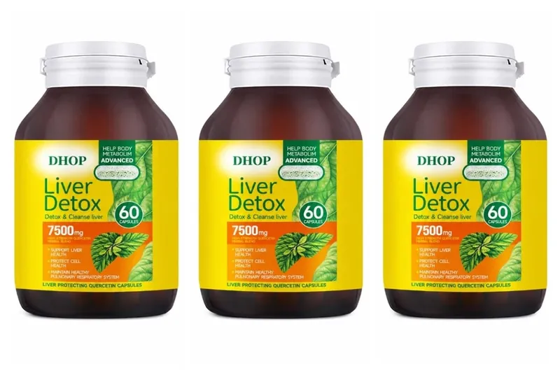 Quercetin Capsules 60 Count with Curcumin and Milk Thistle Extract Support Liver Detoxification and Maintain Respiratory Health — image 9
