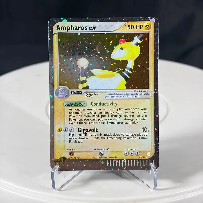 Proxy Cards EX Series Rayquaza Gold star Charizard Gengar Pikachu Hobbies Hobby Collectibles Game Collection Anime Cards — image 11