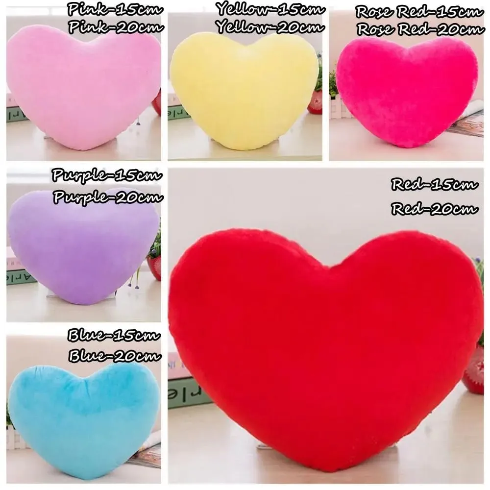 Red Color for Birthday Valentines Day Soft Heart Heart Shape — image 7