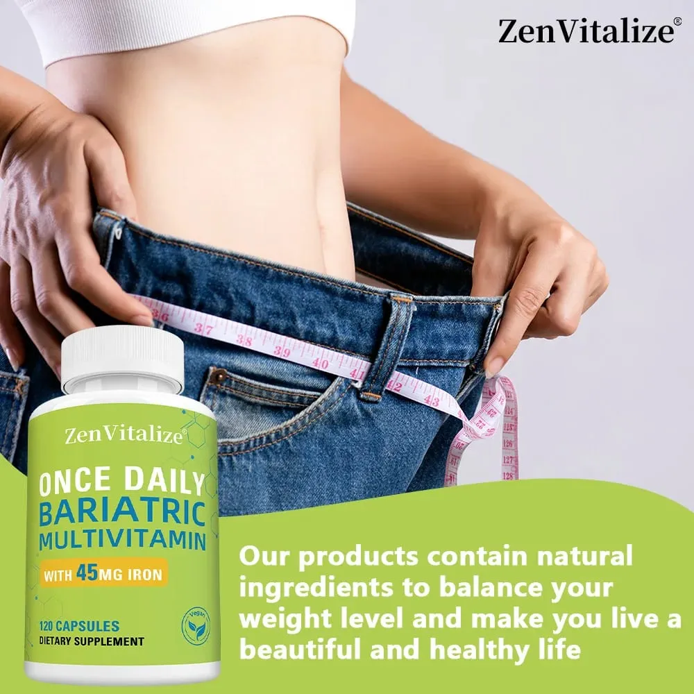 Once Daily Multivitamin Capsule with 45 Mg of Iron Easily Absorbed Dietary Supplements — image 2