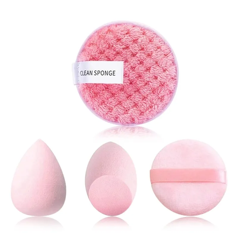 33pcs beauty set makeup kit large and small beauty sponges for flawless makeup application and removal of makeup full set — image 22