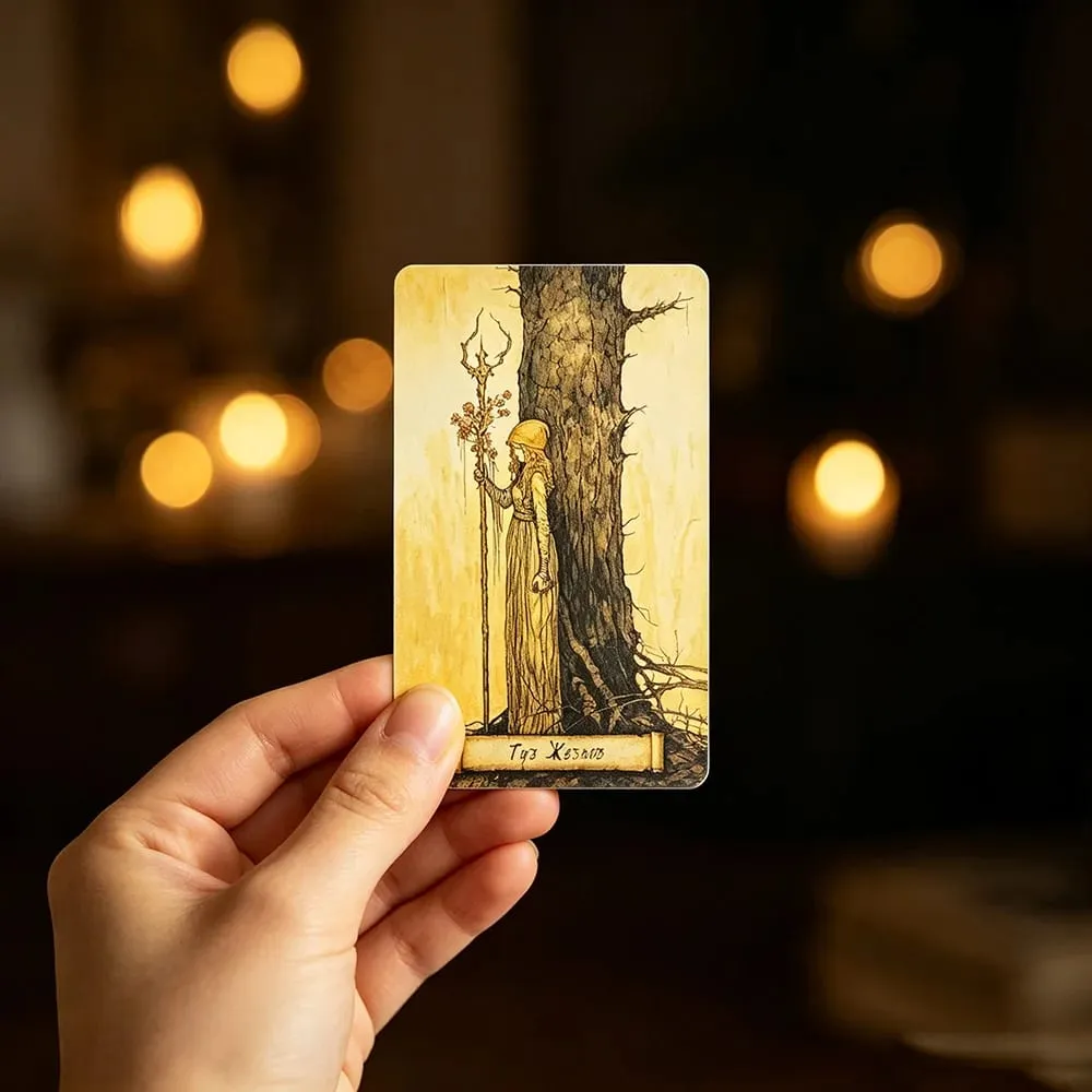Shadow Fates Tarot Deck - 78 Cards Meditation Divination Cards for Self-Reflection & Spiritual Growth Ideal for Introverts — image 5