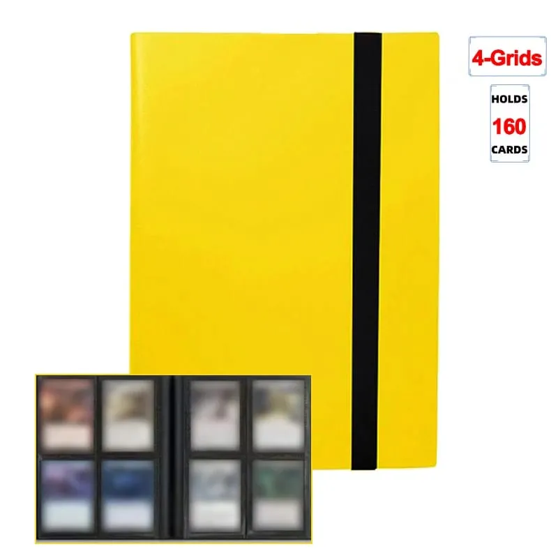 160/360/480/540 Cards Capacity Pocket Holder Binders Albums For Game Card Book Sleeve Holder Large-capacity Card Binder Notebook — image 12