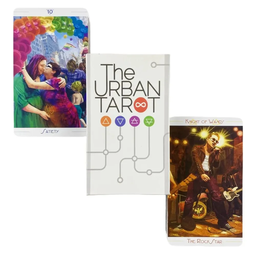 The Urban Tarot Card Oracle Cards For Fate Divination Board Game Tarot And A Variety Of Tarot Options — image 1
