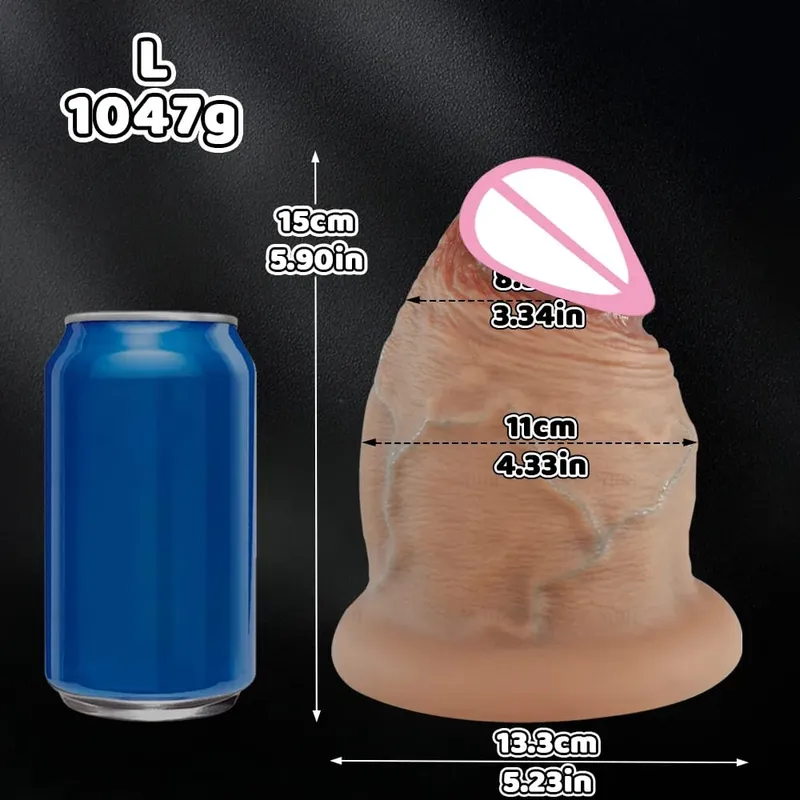 Super Bigger Thick Dildos Realistic Silicone Anal Dildo Expander Thick Penis Butt Plug Adult Sex Toys Masturbation Big Dick — image 10