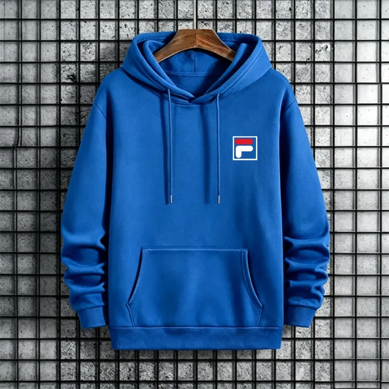 Fashion Men's Hooded Sweatshirts Autumn Winter Daily Casual Sporty Jogging Hoodies Male Home Outdoor Comfort Warm Pullover — image 3