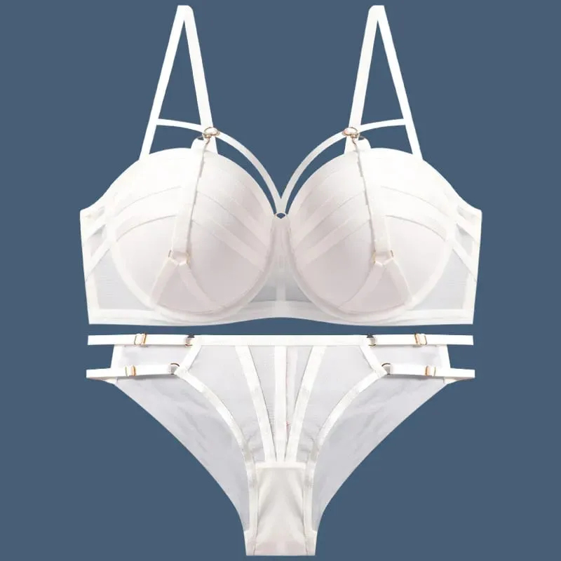 Women Sexy Round Manga Breast Bra Thick Cup Push Up Gather Bra Side Support Anti Sagging Plus Size Lingerie Underwear — image 11