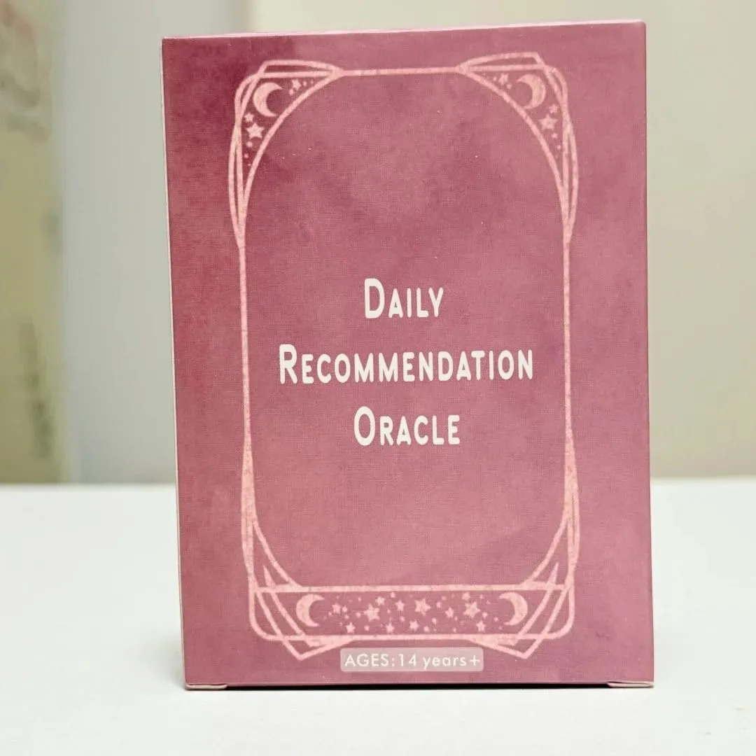 Daily Recommendation Oracle Cards 45 Card Deck English Version Meaning Family Party Board Game Oracle Cards Divination Fate Card — image 4