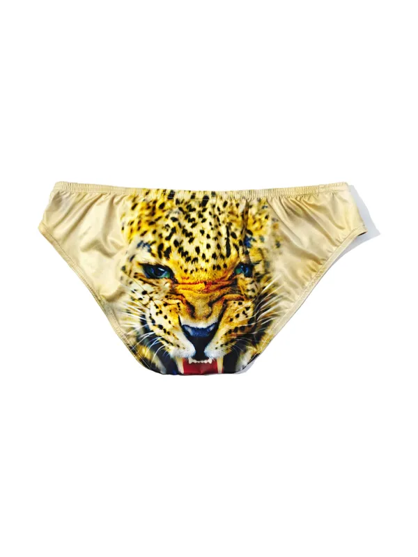 Men Bikini Briefs Sexy Underwear Gay Panties Comfortable Penis Pouch Slip Hombre Cuecas Male Underpants Polyeste Mesh Quick Dry — image 10