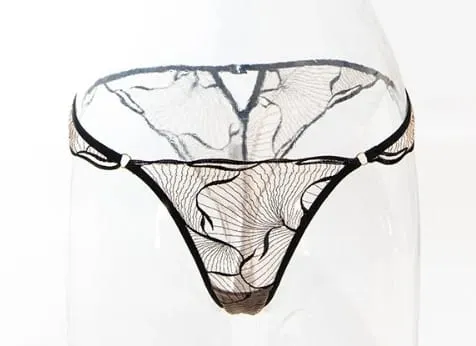 セクシーな Women French Hollow Lace Bra Set Floral Embroidery Ultra Thin Cup Minimizer Brassiere Stretchy Daily Lingerie 32 to 38 — image 10
