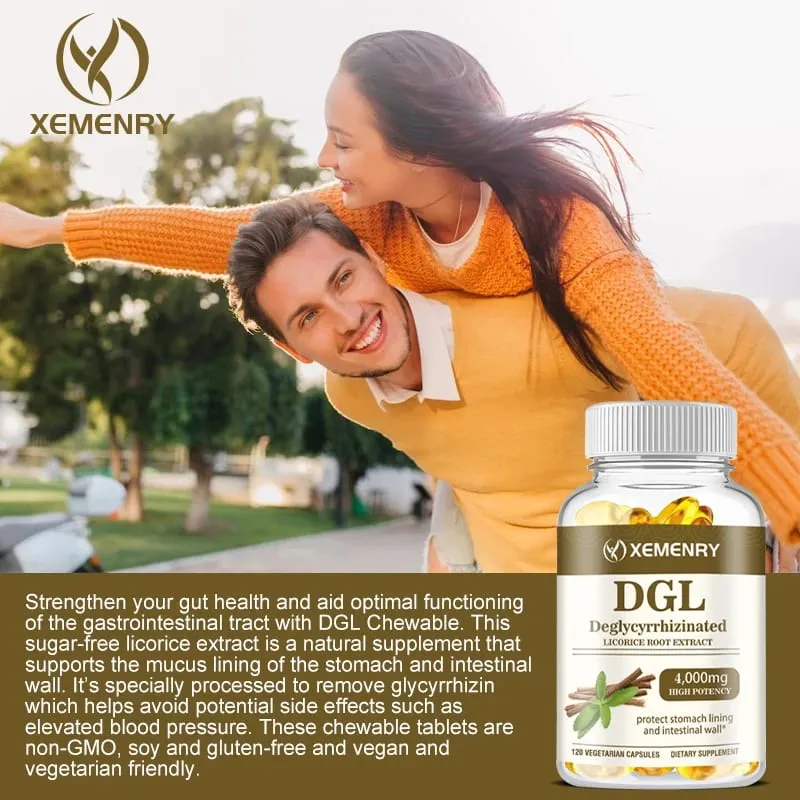 DGL Licorice Capsules 4000mg - Promotes Healthy Digestion Enhances Appetite Replenishes Energy and Accelerates Absorption — image 6