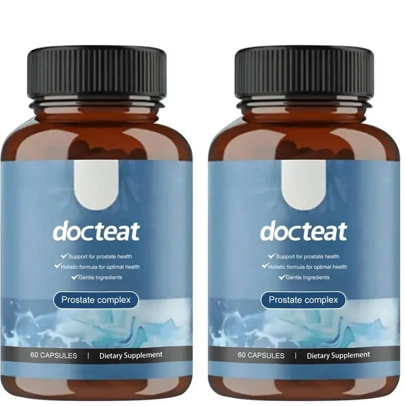 Docteat Prostate Complex Capsules Support Prostate Health and Urine Flow with Herbal Saw Palmetto and Pygeum 60 Capsules — image 8