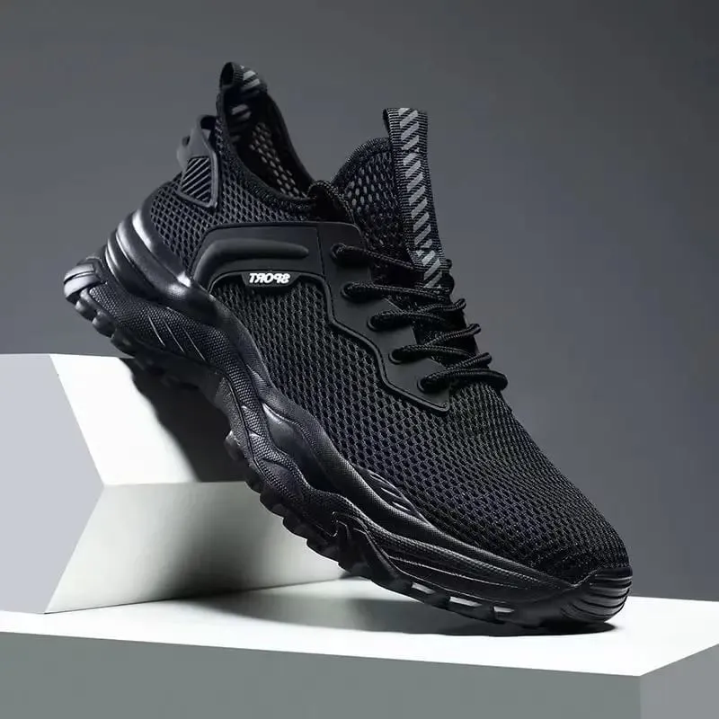 Free Giveaway Breathable Men Running Shoes 2026 Lightweight Casual Sneakers Anti Slip Outdoor Walking Male Loafers Vulcanized — image 4
