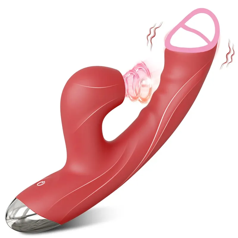 Sucking Flapping Vibrator for Women Clitoris G Spot Stimulator Dildo Tapping Vagina Massager Vibrating Adult Female Sex Toys 18+ — image 11