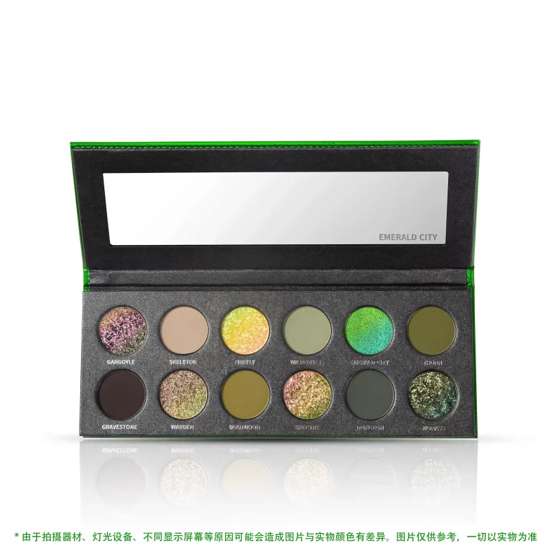 Eye Shadow Disk Chameleon Gothic Eyeshadow Matte Shimmer Soft Smoky Clown High Colors Lasting Eye Makeup — image 8