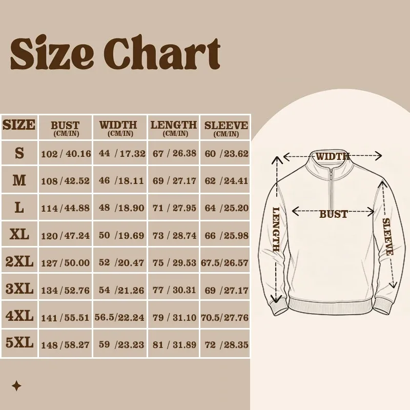 Men 1/4 Zip Sweatshirt Ghost Crow Haunted Castle Halloween Print Long Sleeve Tops — image 6