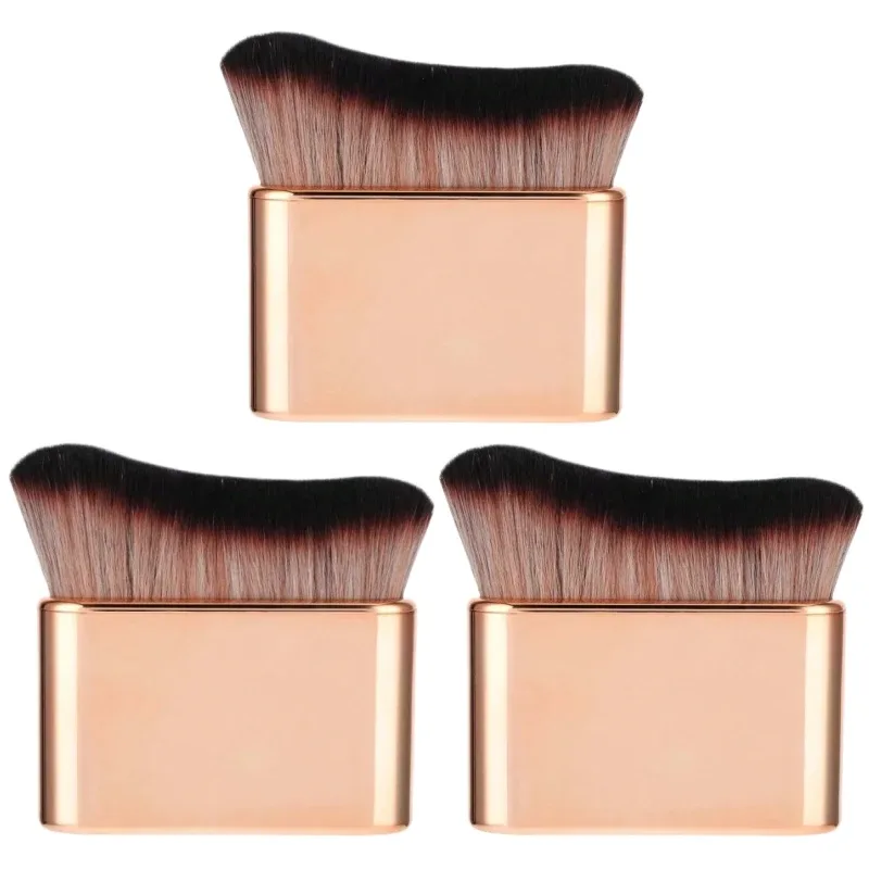 Body Self Tanning Brush Gold Soft Makeup Brushes Portable Self Tan Brush Neck Leg Foundation Sunscreen Cream Applicator Tools — image 13