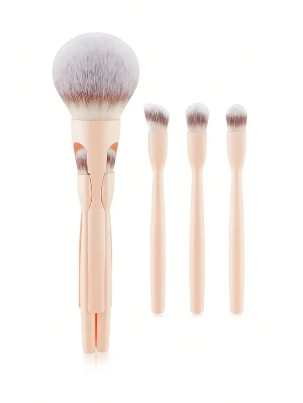 4-Piece Makeup Brush Set Featuring Professional-Grade Brushes Made from High-Quality Synthetic Fibers for a Luxurious Feel. — image 13