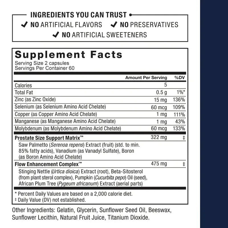 Suplementos de próstata – podem aliviar problemas urinários e de bexiga e reduzir o número de idas ao banheiro — image 2