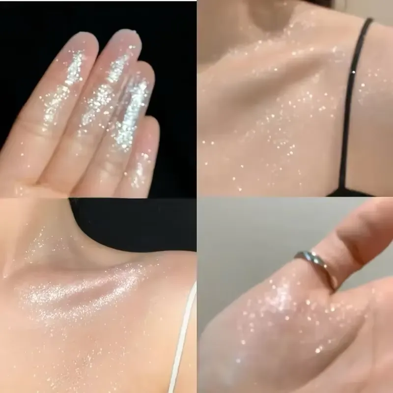 Long-Lasting Glitter Eyeshadow - Radiant High Shine Finish Instant Highlighting Effect Sparkling Powder Eye Makeup for Parties — image 6