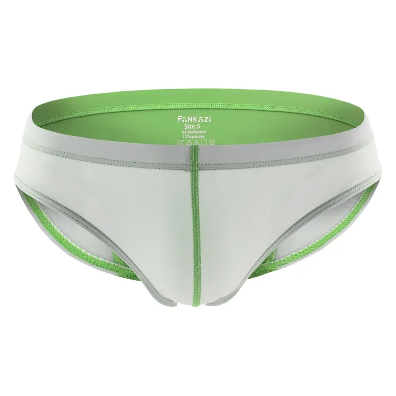 Men's Underwear Briefs Breathable Underpants Cueca Masculina U Pouch Male Panties — image 12