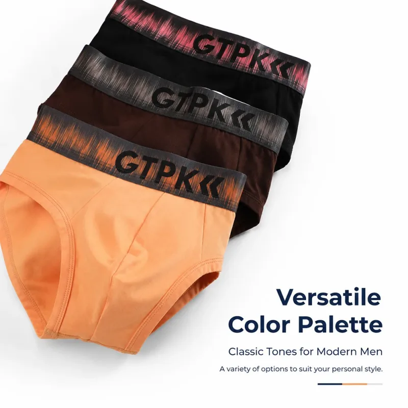 1/3PCS 95% Cotton Soft Comfortable Lingeries for Man High Stretch Men's Underwear Breathable Antibacterial 3D Mesh Pouch Briefs — image 3