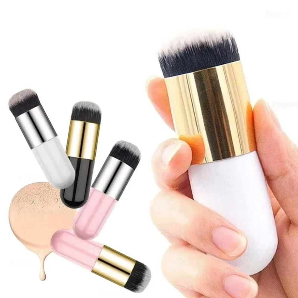 Professional Flat Cream Makeup Brushes Face Cheek Contour Blusher Foundation Brush Traceless Flawless Application Makeup Tools — image 2