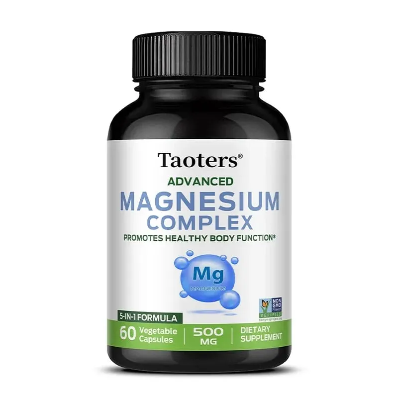 Magnesium Complex - Bone Muscle & Heart Health Supplement Sleep Support Muscle Relaxation Stress & Anxiety Relief — image 8